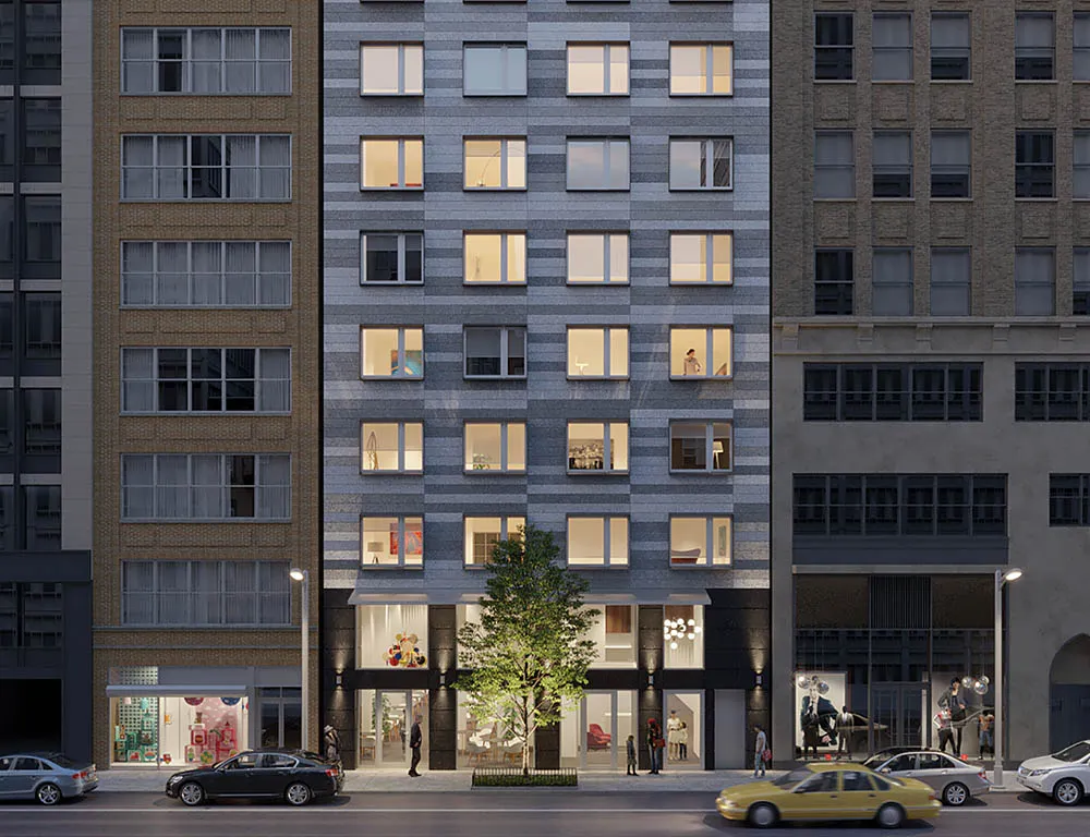 Mixed-Use Building Rises in Midtown Manhattan
