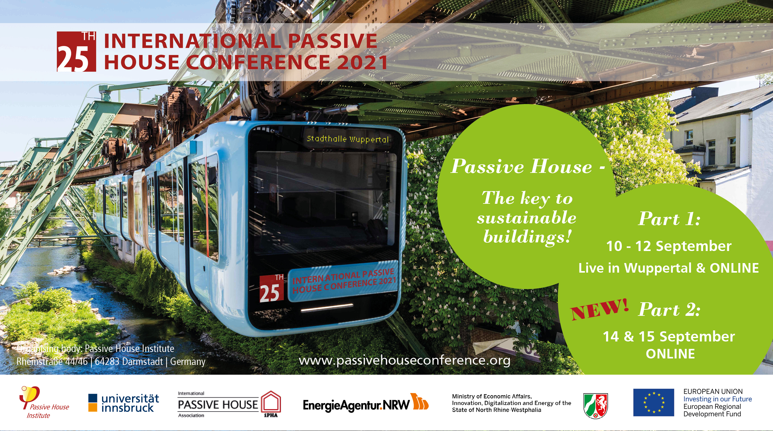 The 25th International Passive House Conference Starts September 10