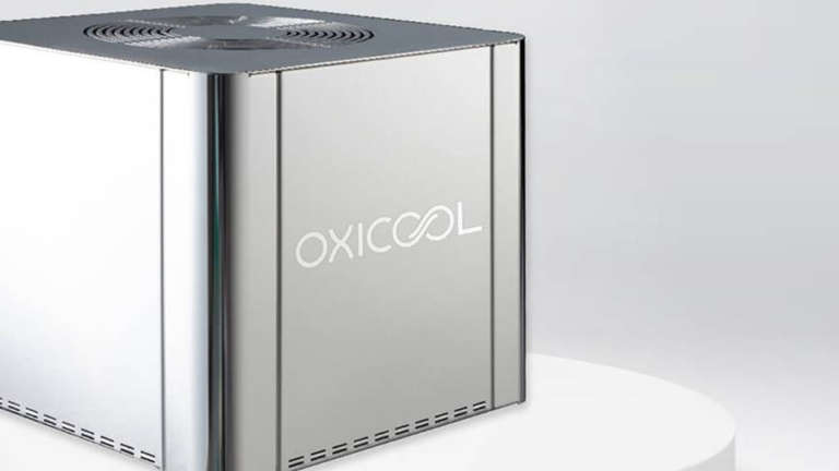 Oxicool Airconditioner uses H2O as Refrigerant